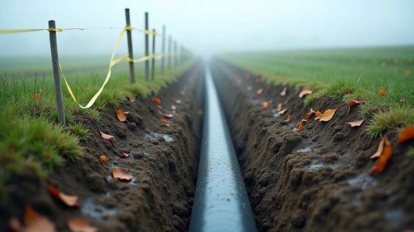 Tranchée et enfouissement de câble en Normandie : enjeux et méthodes